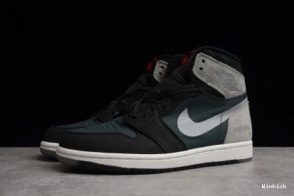 DB2889-001 BLACK ELEMENT GORE-TEX GREY 1 RETRO HIGH JORDAN PARTICLE 0925